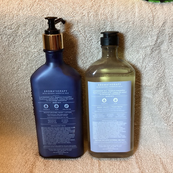 Bath & Body Works Aromatherapy SLEEP Lavender + Vanilla Body Wash - Picture 2 of 4